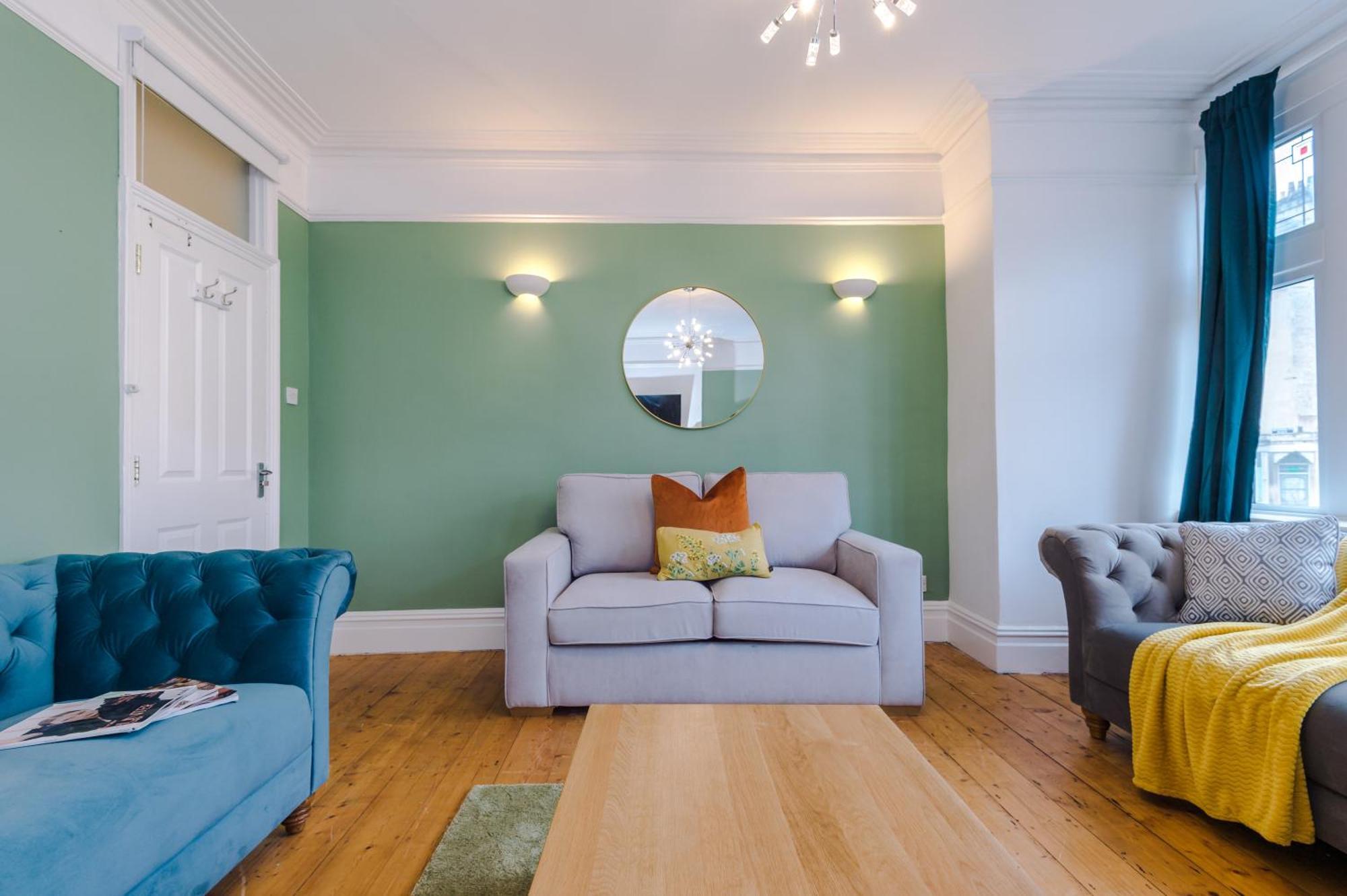 Incredible - Five Bedroom - 7 Actual Beds - 6 Bathroom House By Purestay - Central Bath With Parking Dış mekan fotoğraf