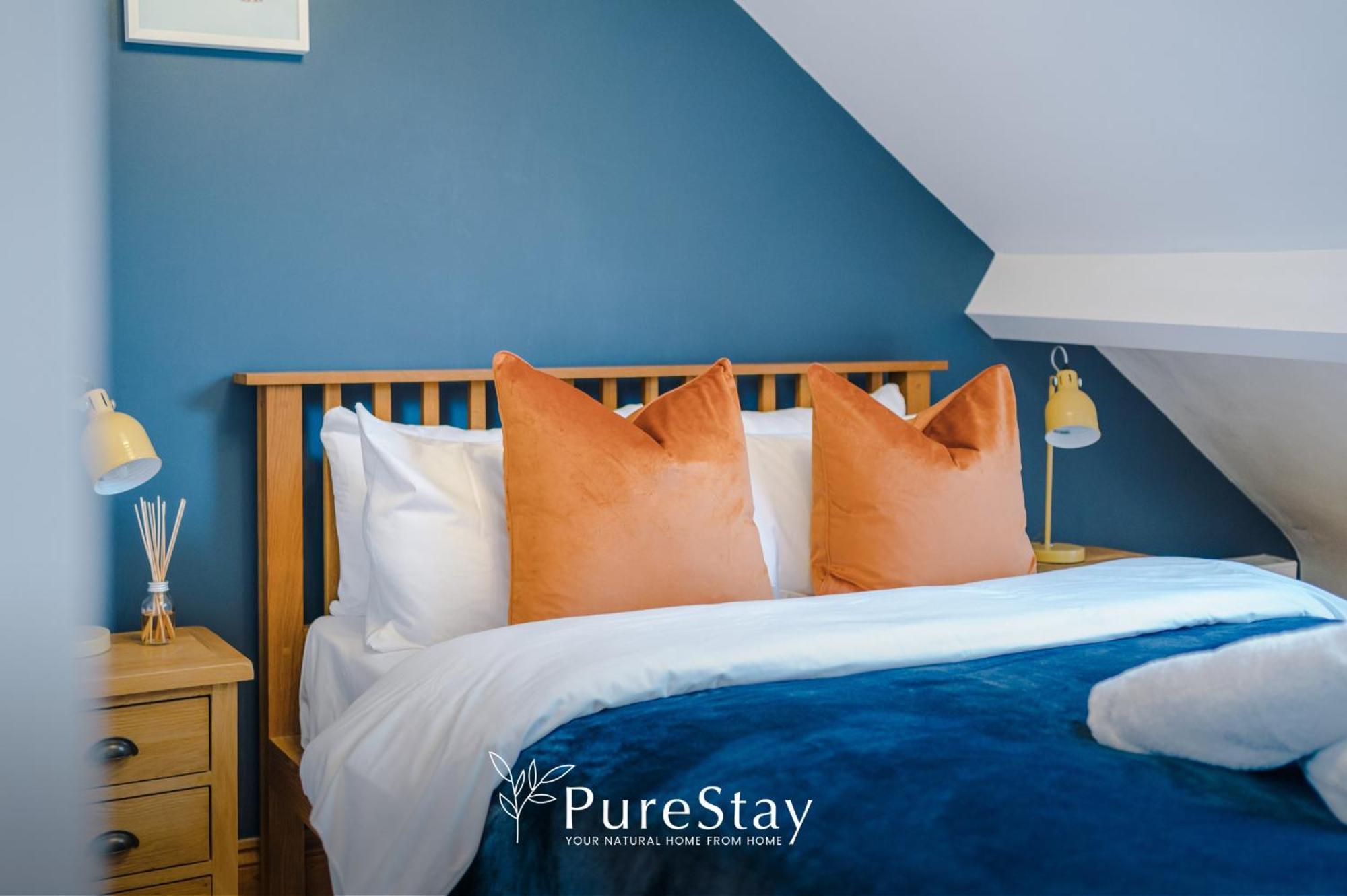 Incredible - Five Bedroom - 7 Actual Beds - 6 Bathroom House By Purestay - Central Bath With Parking Dış mekan fotoğraf