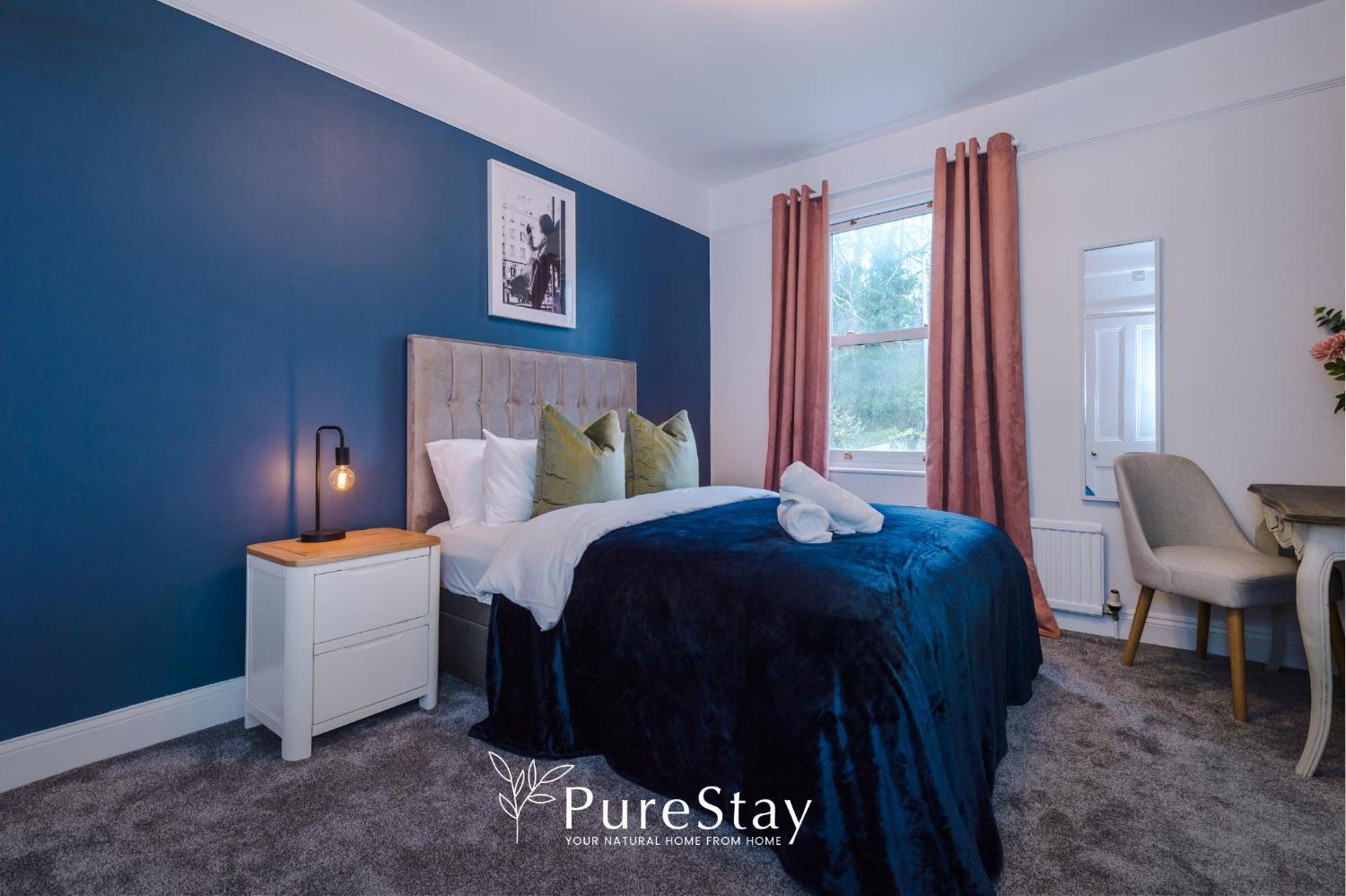 Incredible - Five Bedroom - 7 Actual Beds - 6 Bathroom House By Purestay - Central Bath With Parking Dış mekan fotoğraf